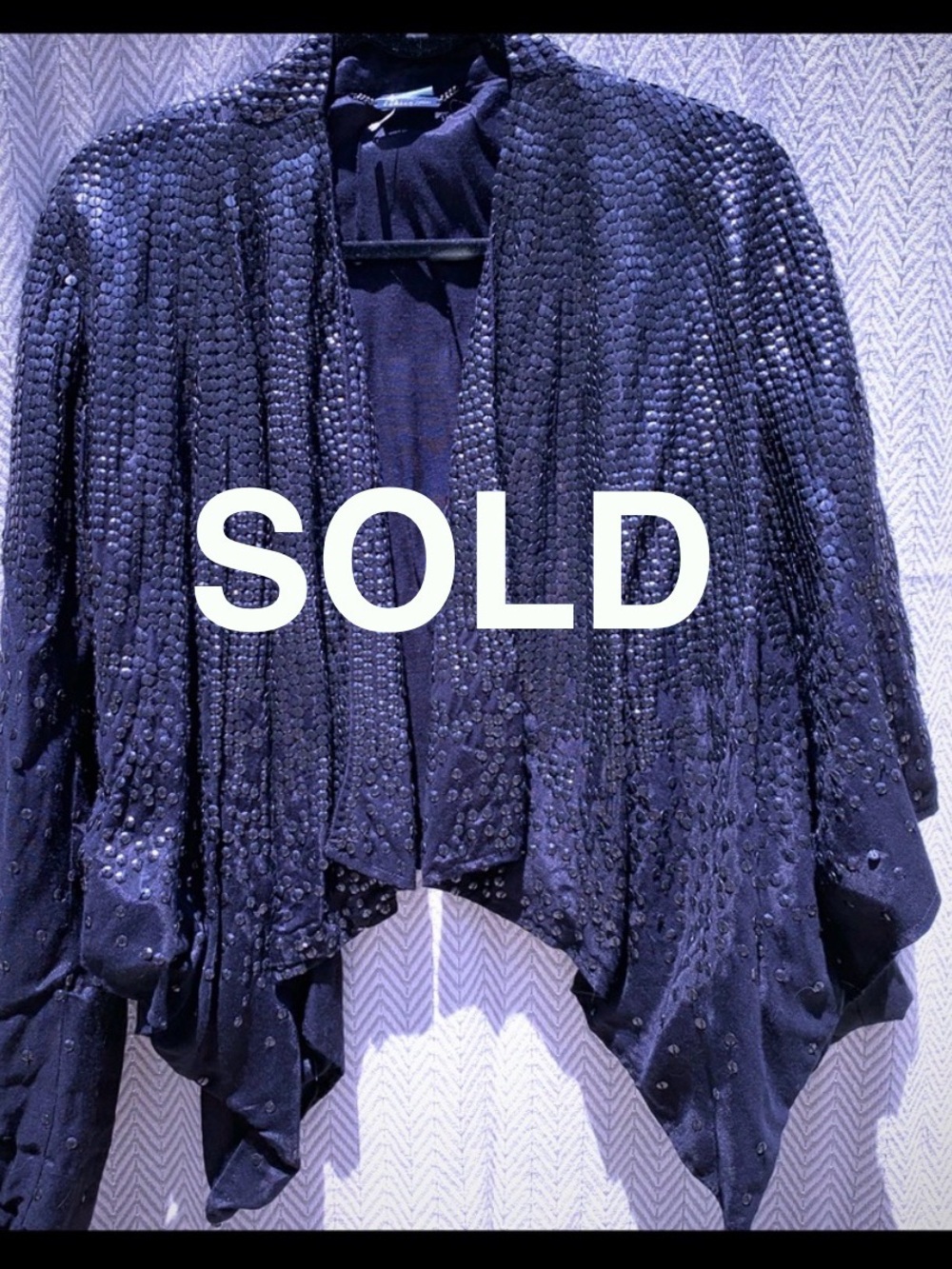 Guess black sequin jacket
